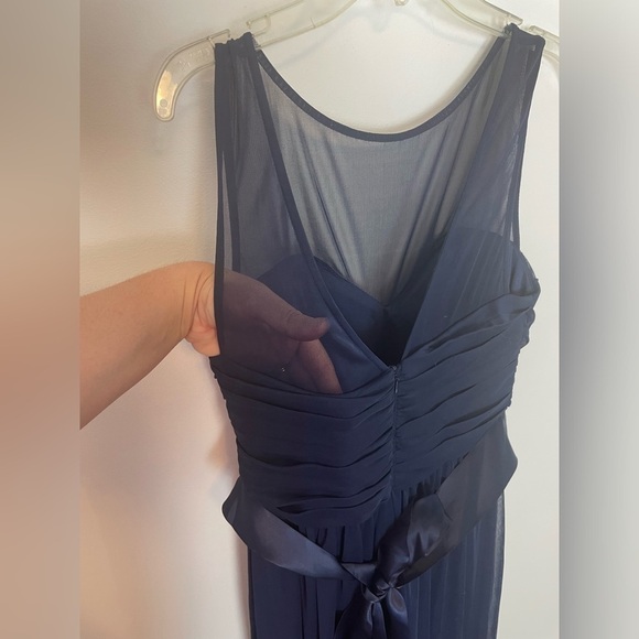 David’s Bridal Navy Blue Size 8 Rhinestone Belt - Picture 5 of 5